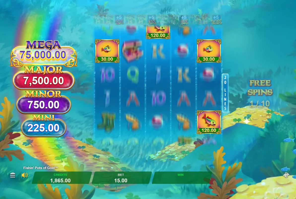 Fishin' Pots Of Gold demo